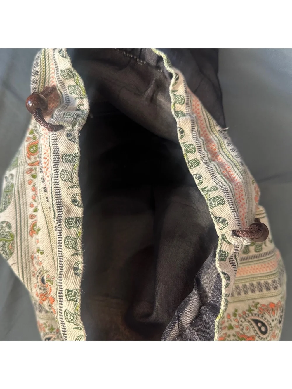 Elephant Backpack Boho Festival Patterned Bag